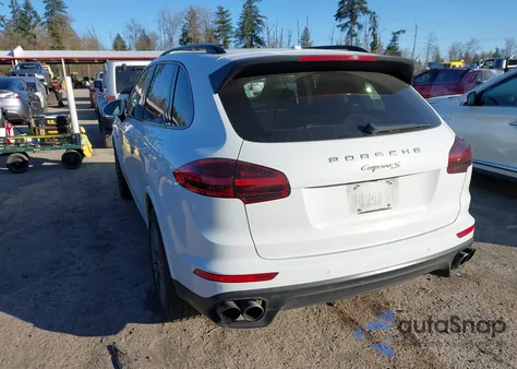 2017 Porsche Cayenne E-Hybrid S Platinum Edition from USA, damaged, VIN WP1AE2A27HLA70847